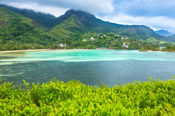 istock Beautiful beach at Seychelles, Mahe 936361458