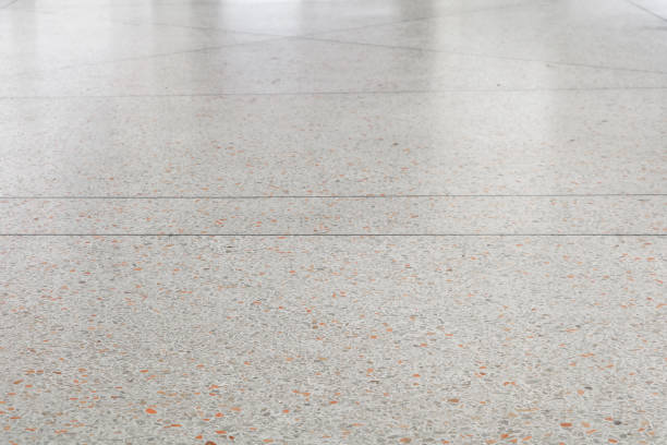 istock terrazzo floor. small stone orange old texture or marble background 936361882