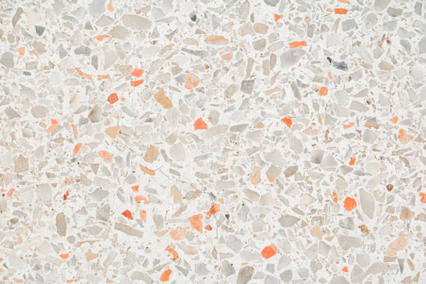 istock terrazzo floor. small stone orange old texture or marble background 936361890