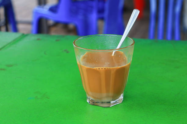 istock coffee in thailand style classic on the table green with copy space select focus with shallow depth of field. 936365056