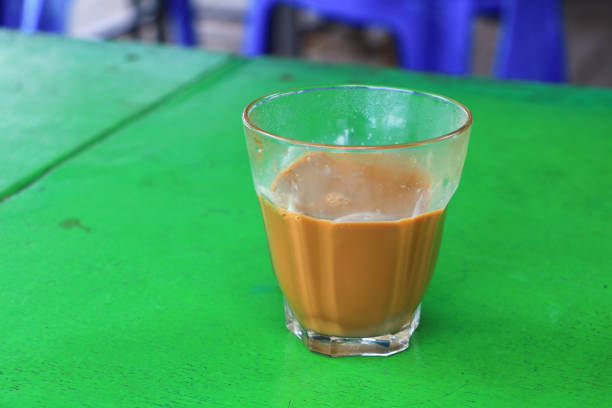 istock coffee in thailand style classic on the table green with copy space select focus with shallow depth of field. 936365062
