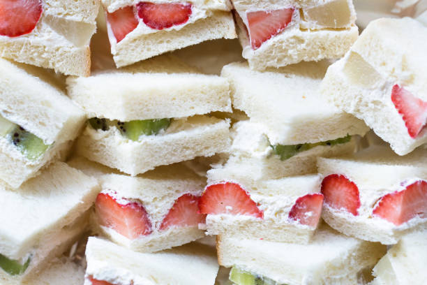 istock Strawberries and kiwi sandwiches 936366636
