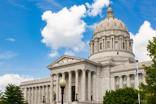 Missouri State Capitol Missouri State Capitol building in Jefferson City Missouri capital architectural feature stock pictures, royalty-free photos & images