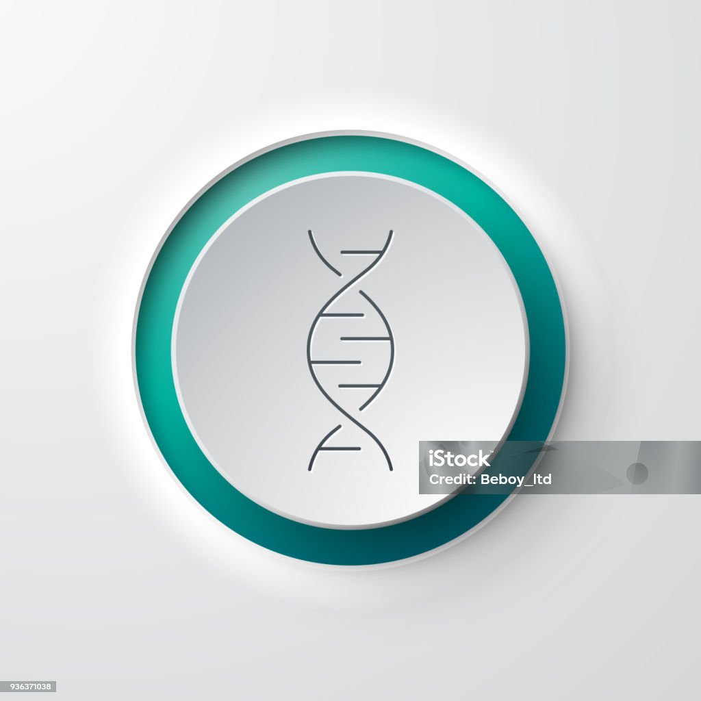 DNA Web Icon DNA stock vector