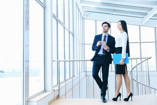 istock Business entrepreneur with his assistant 936381866