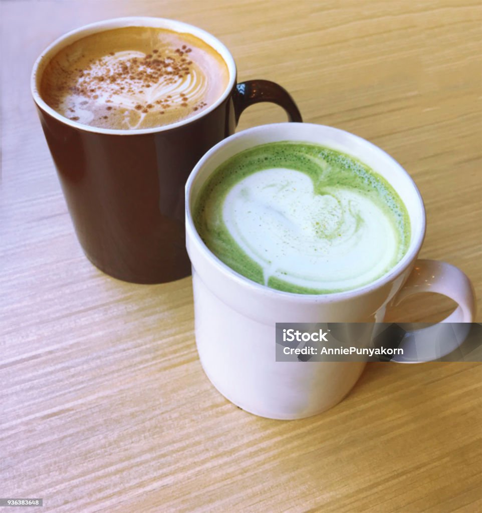 Cappuccino Latte Matcha Latte Trà Xanh Latte Latte Art Cà Phê Nóng ...