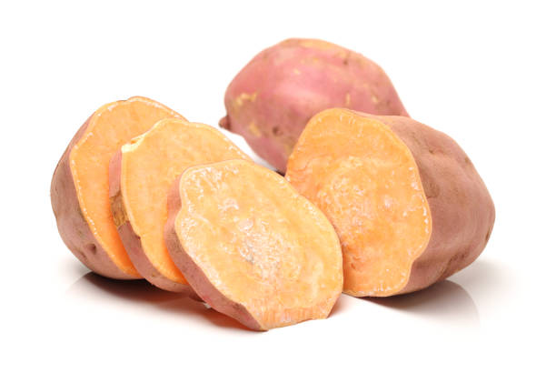 istock Sweet potato on white background 936388878
