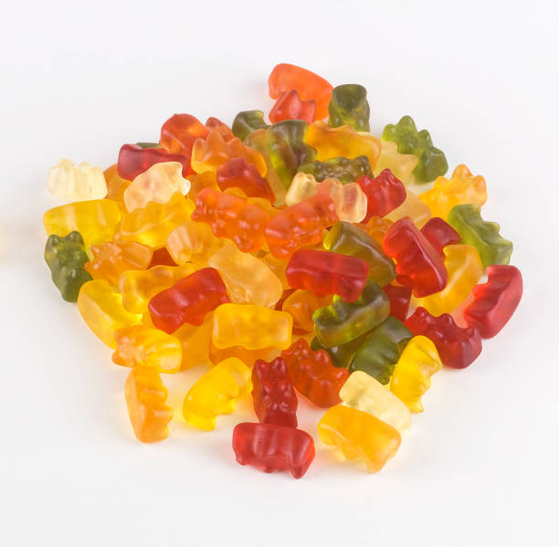 istock group of gummy bears isolated on white 936391120