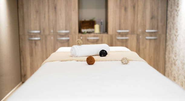 istock Interior of massage saloon 936400306