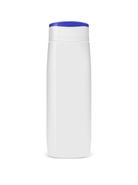 istock Blank white plastic cosmetics, shampoo or gel bottle 936405024