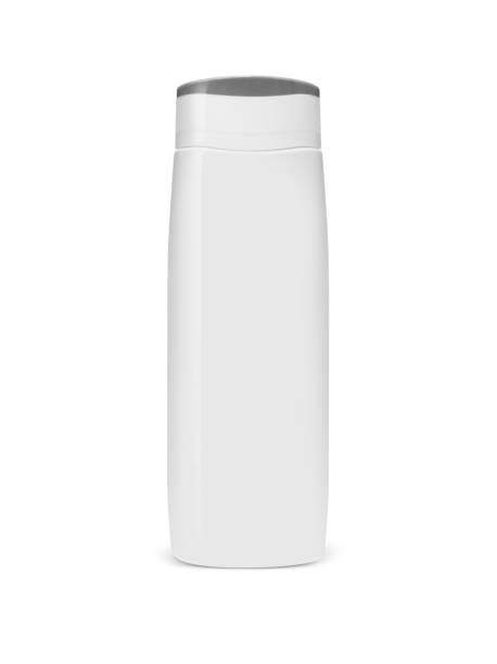 istock Blank white plastic cosmetics, shampoo or gel bottle 936405058