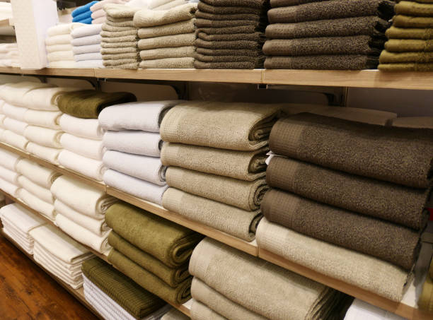 istock Piles of towels 936412456