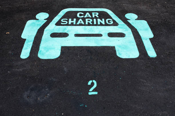 istock Pictogram car sharing, Singapore 936425374