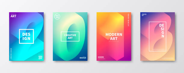 Brochure template layout, cover design, business annual report, flyer, magazine Set of four vertical brochure templates with a modern and trendy design. 2018 or number 2 (two), 0 (zero), 1 (one), 8 (eight) in isometric view with beautiful color gradients (purple, cyan, blue, green, orange, red, pink, beige). Can be used for different designs, such as brochure, cover design, magazine, business annual report, flyer, leaflet, presentations... Template for your design. With space for your text and your background. The layers are named to facilitate your customization. Vector Illustration (EPS10, well layered and grouped). Easy to edit, manipulate, resize or colorize. Please do not hesitate to contact me if you have any questions, or need to customise the illustration. http://www.istockphoto.com/portfolio/bgblue 2018 stock illustrations