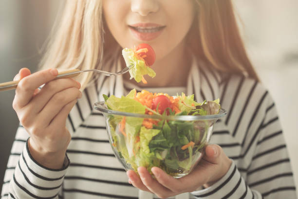 istock Salad diet healthy nutrition concept 936434180