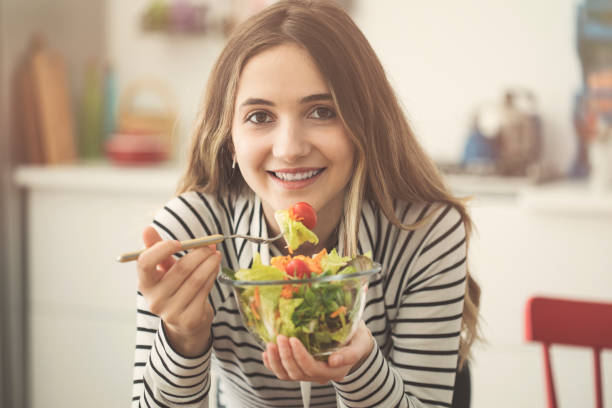 istock Salad diet healthy nutrition concept 936435294