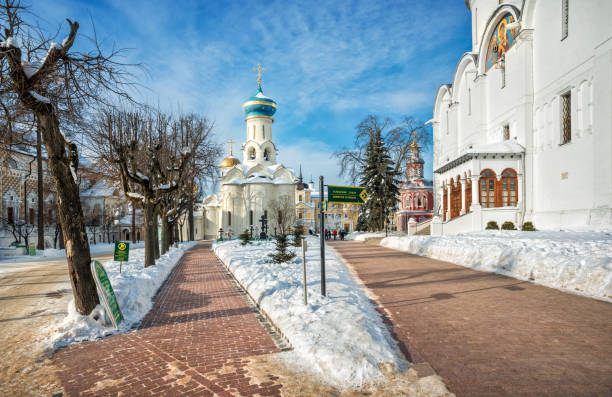 istock Dukhovskaya church in Lavra 936436292