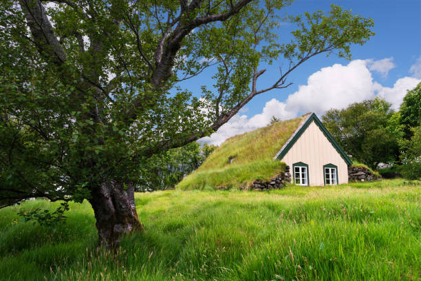 istock Turf Church Hofskirkja, Iceland 936438424