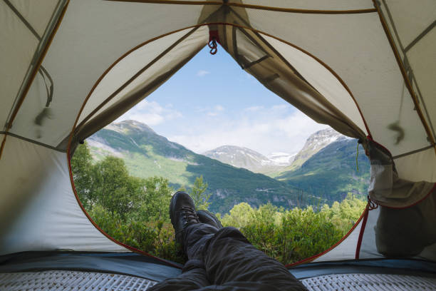 istock View from the tourist tent 936441304