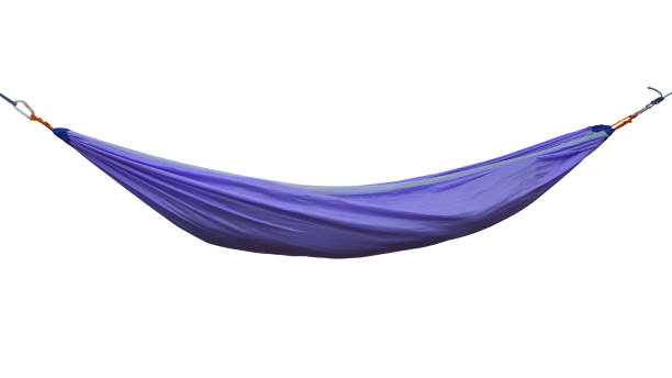 hammock blue hammock isolated on white hammock stock pictures, royalty-free photos & images