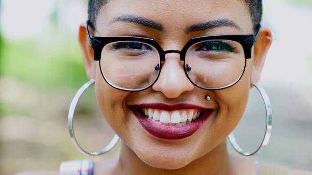 istock Afro young descent woman portrait 936443800