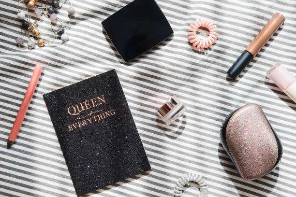 istock Woman's glamour beauty products flatlay 936444540