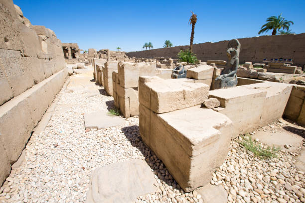istock Ancient ruins of Karnak temple in Egypt 936446914