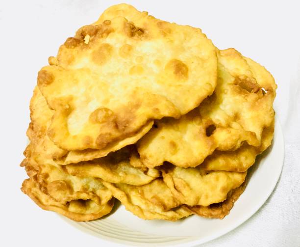 istock Dish of Chapati Roti, Paratha or Flatbread 936451520
