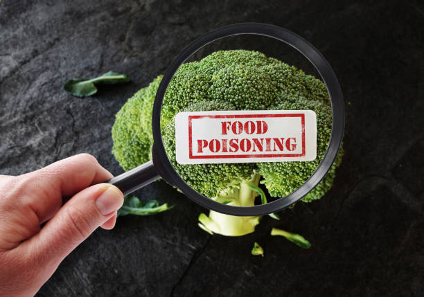istock Food Poisoning label 936456072