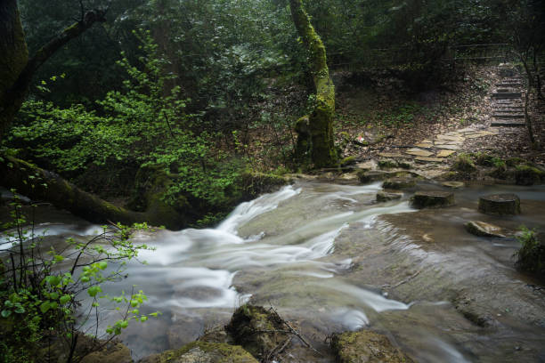 istock The Lycian trail crosses the mountain stream 936461576