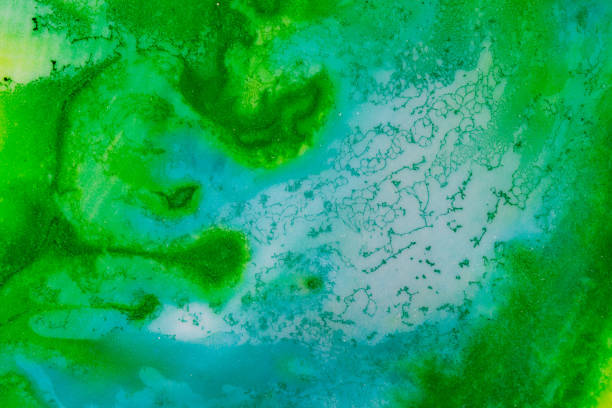 istock Watercolor with blue and green 936519938