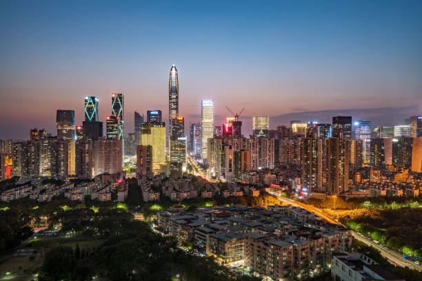istock Shenzhen urban skyline 936532262