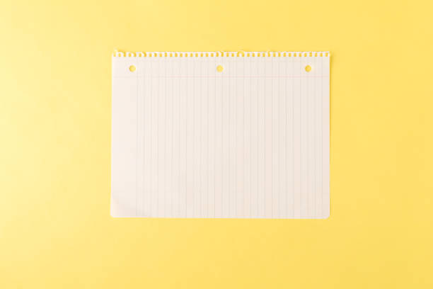 istock Blank sheet of notebook paper 936532466