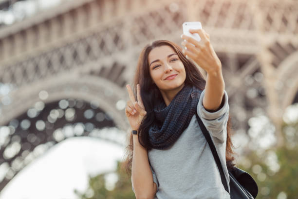 1,900+ Eiffel Tower Selfie Stock Photos, Pictures & Royalty-Free Images ...