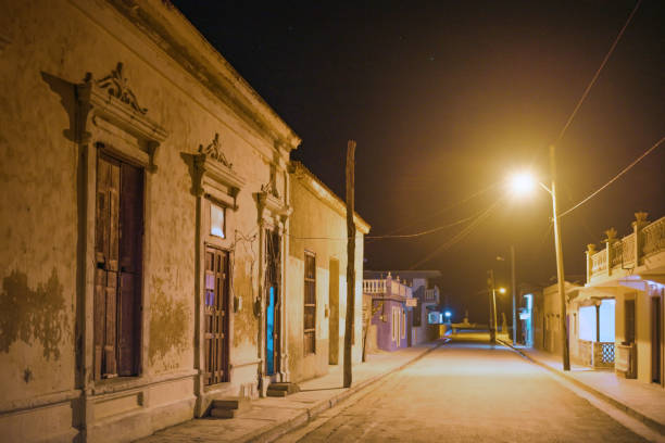 istock empty streets of Gibara in Cuba at night 936535896