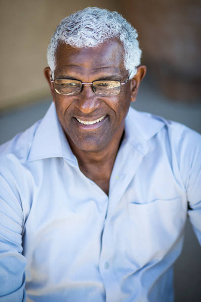 istock Senior African American Man Candid Portrait 936552528