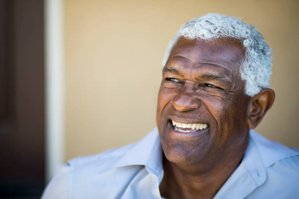 istock Senior African American Man Candid Portrait 936552592