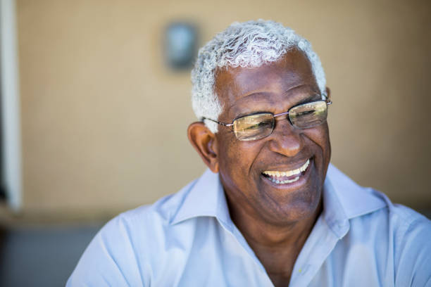 istock Senior African American Man Candid Portrait 936552596