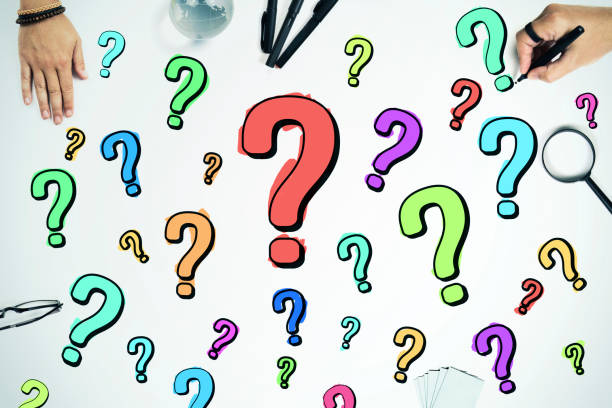 istock The businessman drawing question mark concept 936558486