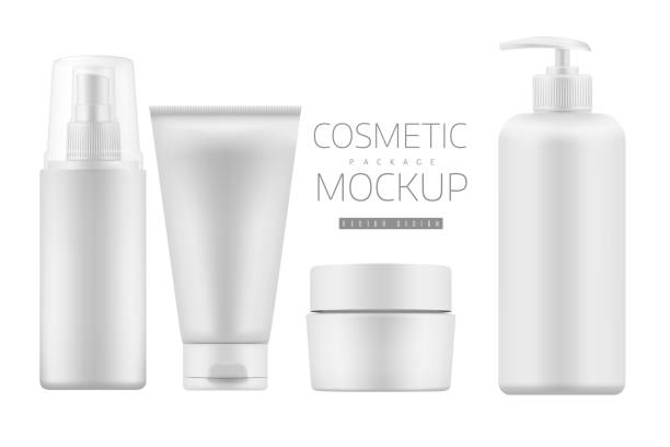 istock Set of cosmetic products on a white background. 936559646