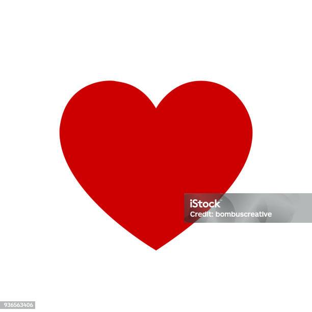 Heart Shape Stock Illustration - Download Image Now - Heart Shape, Icon Symbol, Vector