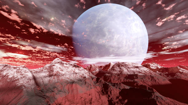 istock 3d render of an alien planet 936566846