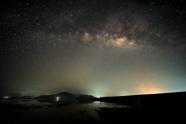 istock milky way in dark night 936571842