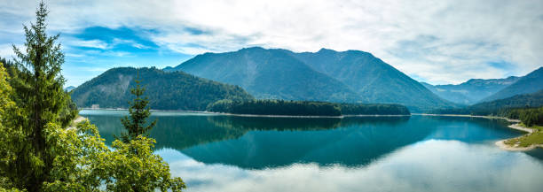 istock Panoramama of Sylvensteinsee 936579518