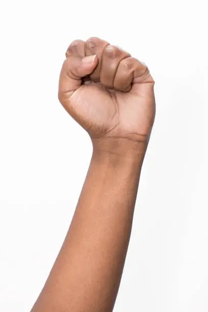 Photo of African ethnicity fist