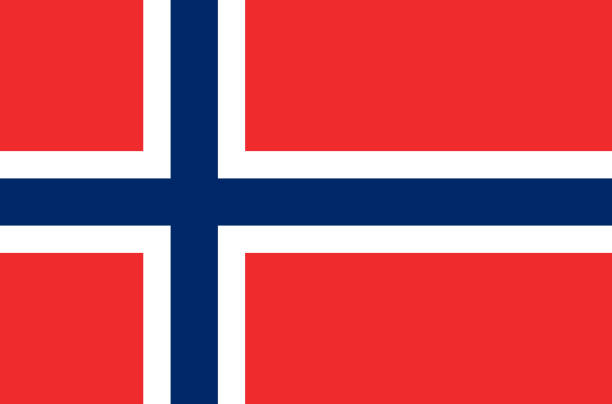 istock norwegian national flag, official flag of norway accurate colors, true color 936590964