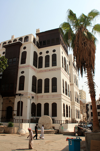 The Nasseef House in the historic Al-Balad district of Jeddah, the Gate to Makkah, Kingdom of Saudi Arabia