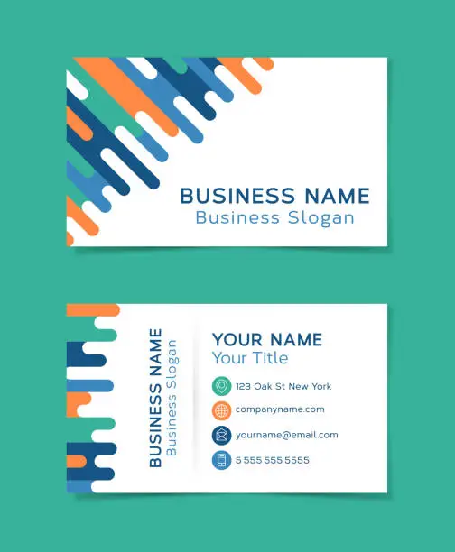 Vector illustration of Business Card Template