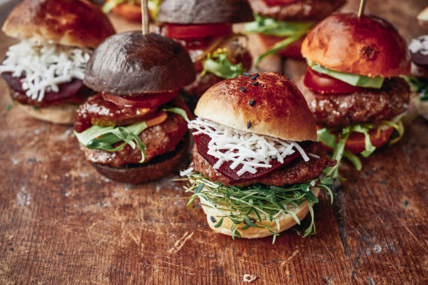 istock Tasty Mini Burgers 936597706