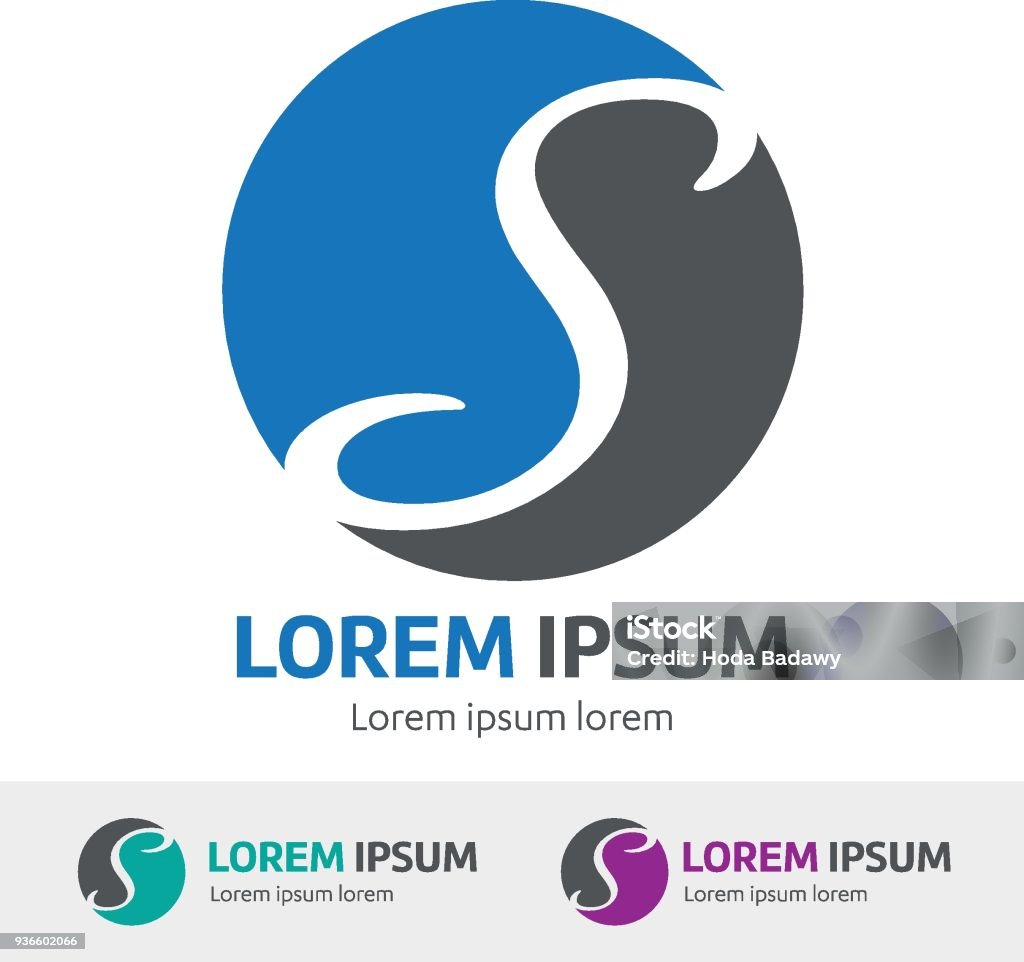 S Symbool S Letter Symbol Template Design Stock Illustration - Download Image Now ...